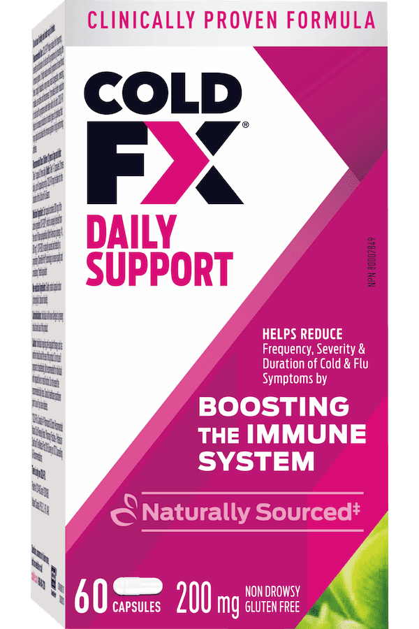 Cold-FX Daily Support, 60 capsules