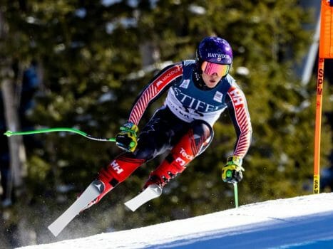 Brodie Seger skiing for canada